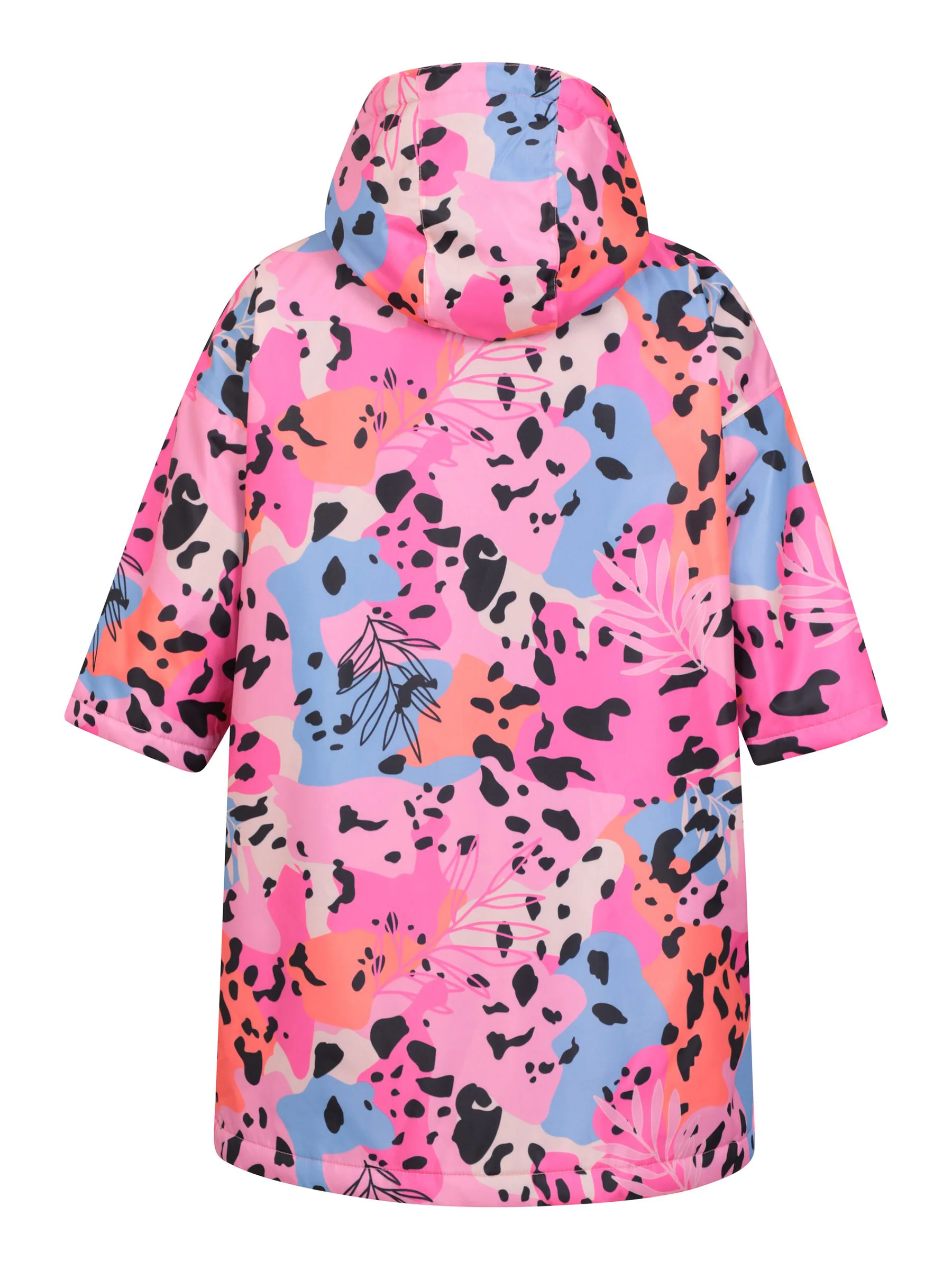 Mountain Warehouse Tidal bedrukte waterdichte omkleedjas voor kinderen