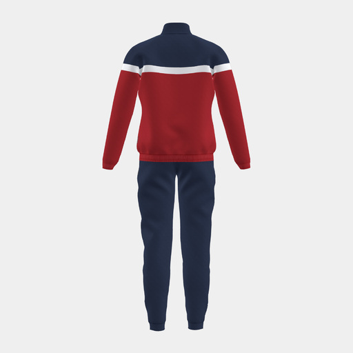 Conjunto de treino Joma Danubio azul marinho e vermelho