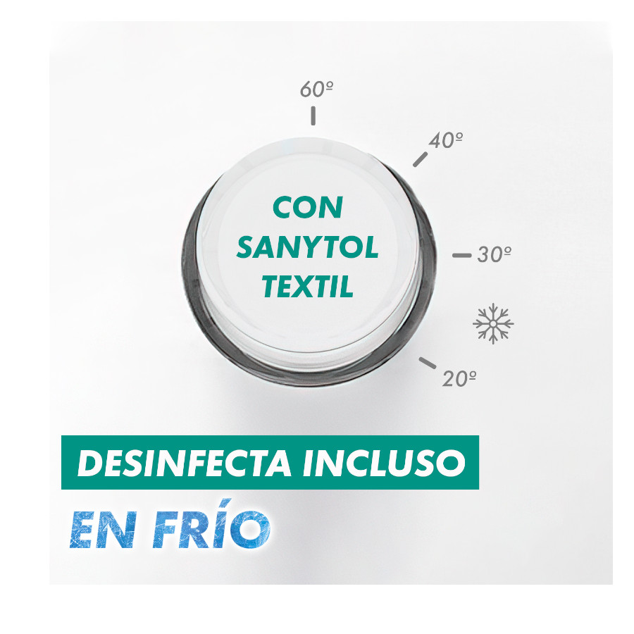 Desinfetante têxtil Sanytol para uso doméstico