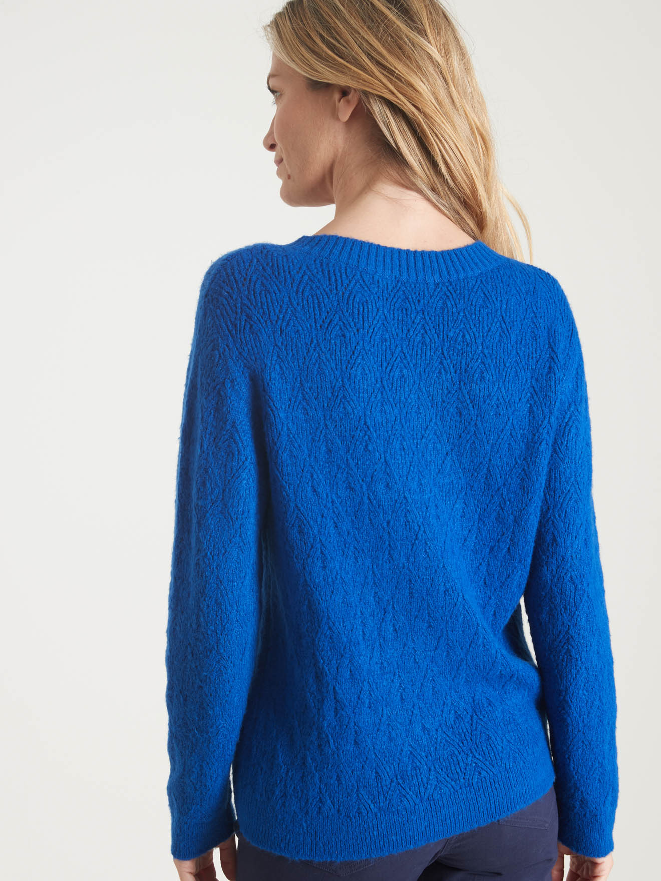 Pull maille fantaisie