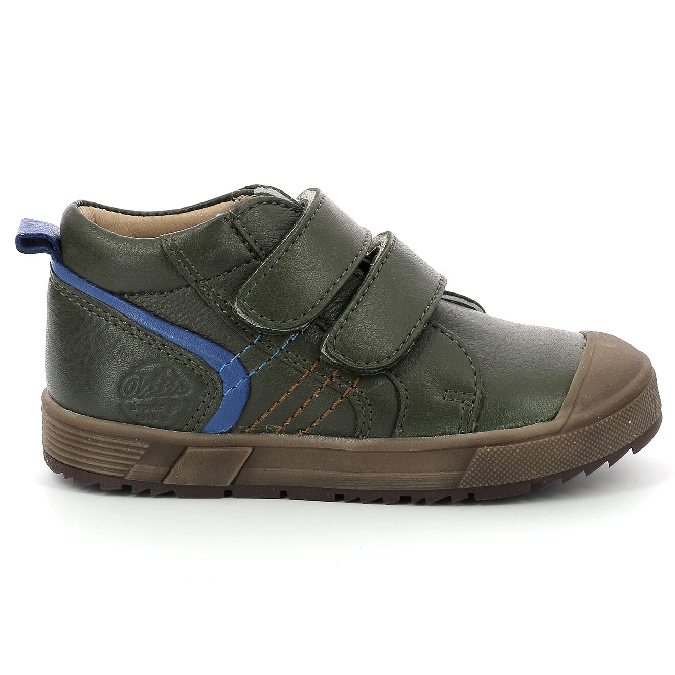 Aster Sneakers Hautes en Cuir Biboc vert foncé