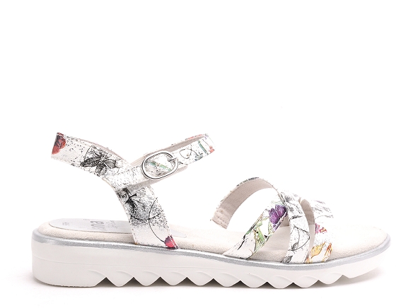 Jana nu pieds plats femme 28660 28 multicolore