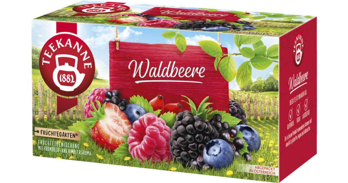 TEEKANNE Früchtegarten Waldbeere