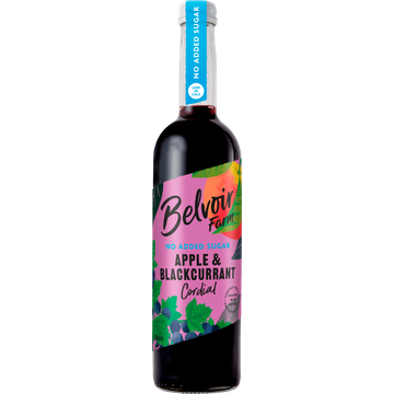Belvoir No added Sugar Apple & Blackcurrant Cordial 500 ml