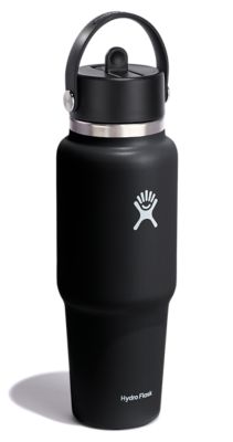 Hydro Flask32oz Wide Flex Straw Travel Bottle - schwarz