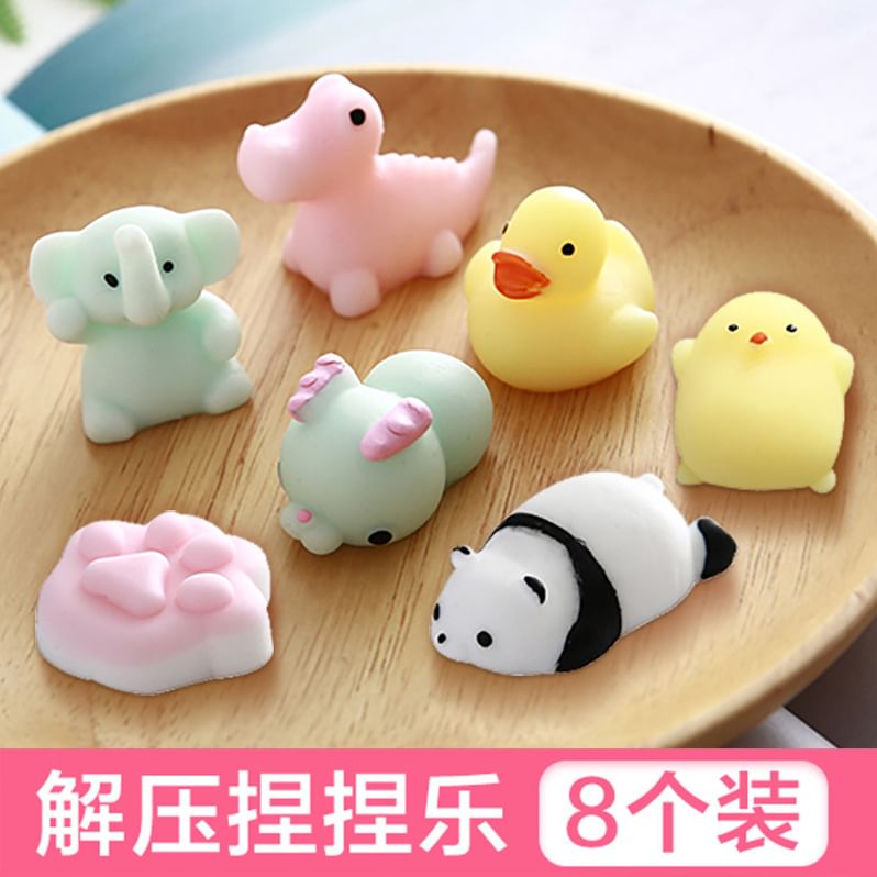 Honeyfluff - Squishy-dier (verschillende ontwerpen)