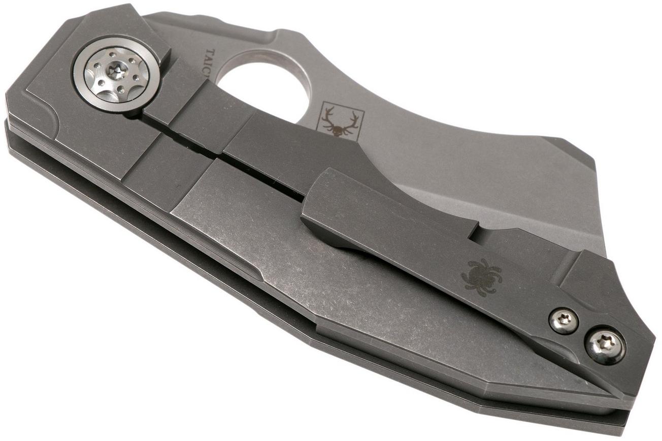 Spyderco Stovepipe C260TIP zakmes, Kingdom Armory design
