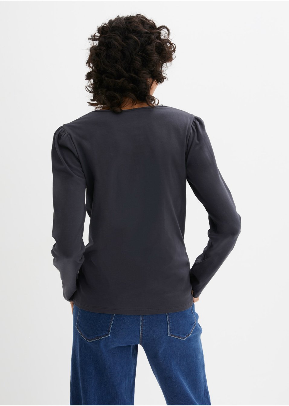 T-shirt manches longues avec motif de Noël