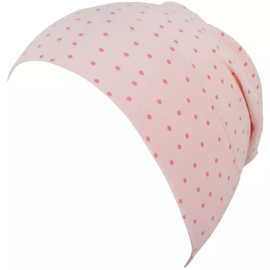 Sterntaler Slouch-Beanie Punkte rosa