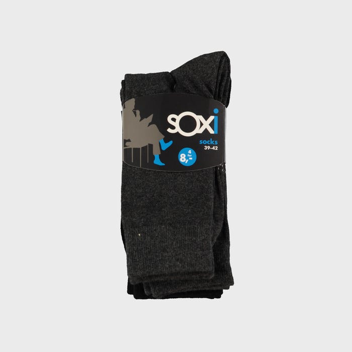 sOxi-4-pack katoenen herensokken
