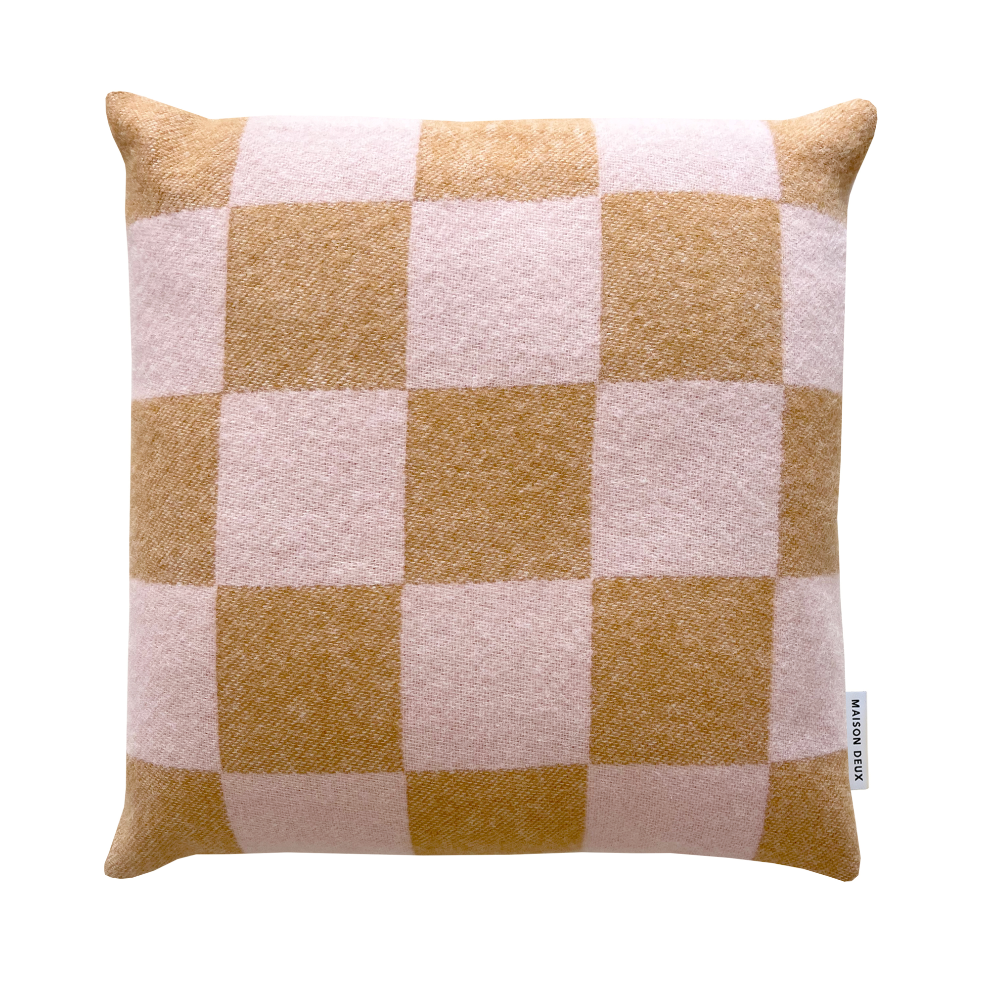 Kussenhoes Checkerboard 50x50 cm terra/pink