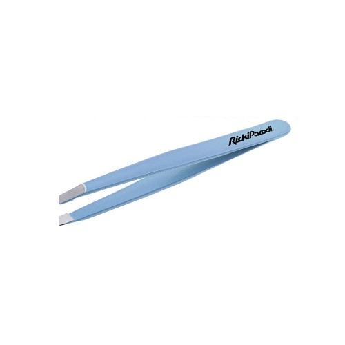 RickiParodi Pinça Oblíqua de Inox Azul 9cm