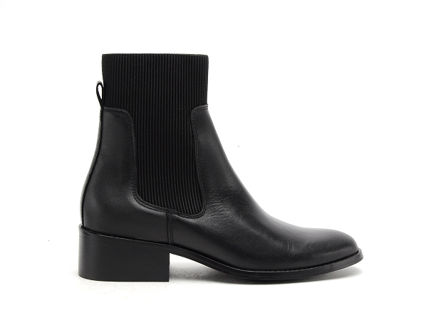 Fricote boots bottine plates femme 39715 noir