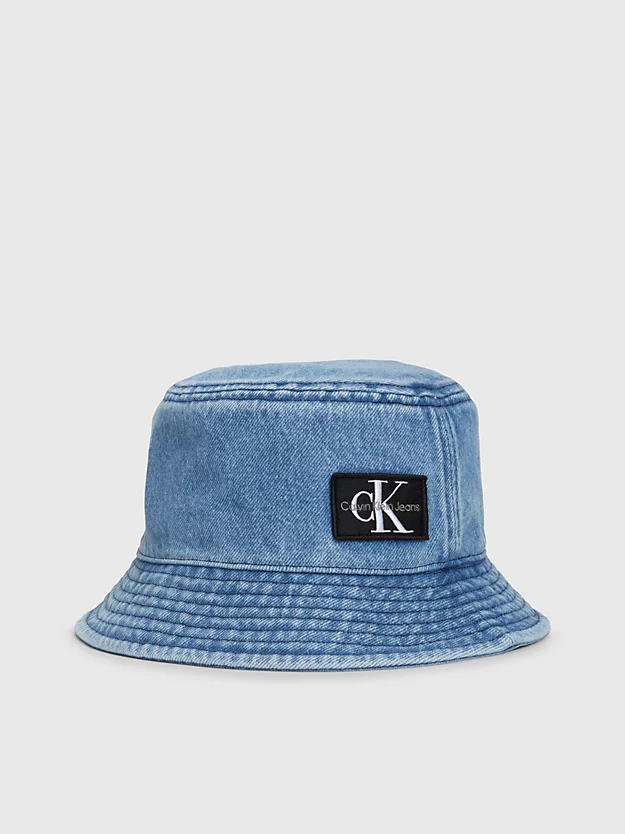 Chapéu bucket infantil de brim