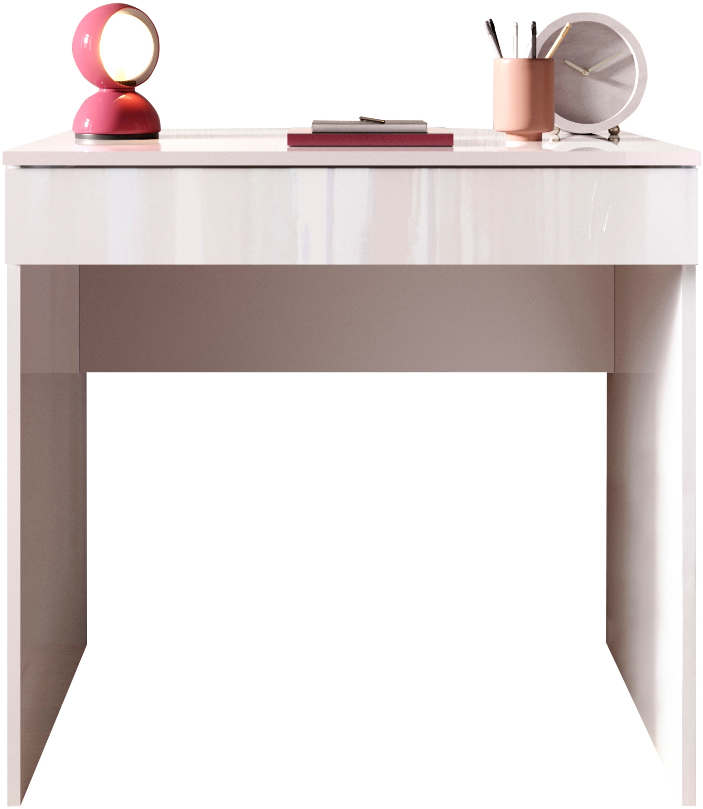 INOSIGN Schreibtisch »Basic, Computertisch mit 1 Schublade« Arbeitstisch, Schminktisch in versch. Farben, Breite 78 oder 110 cm