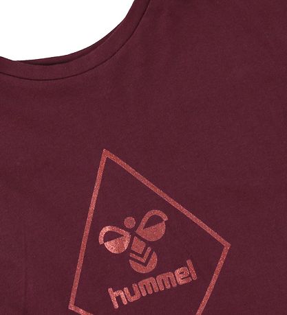 Hummel T-Shirt - hmlLuna - Windsor Wine