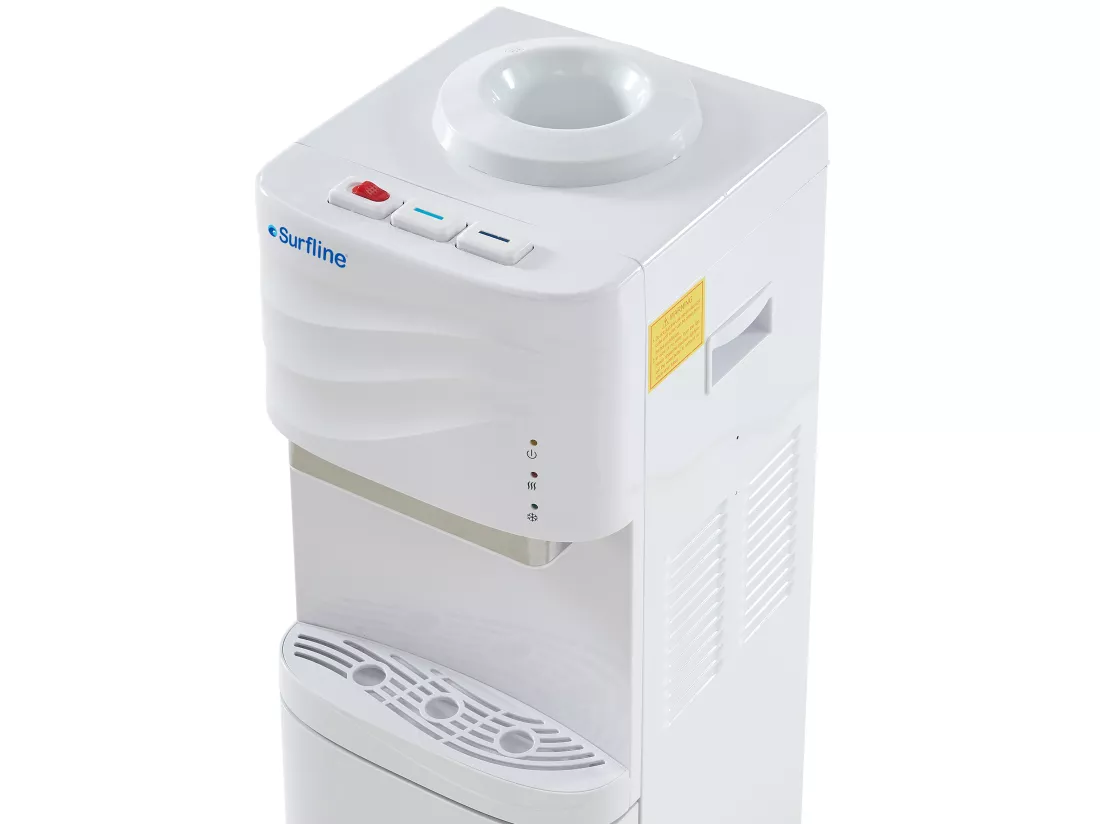 Fontaine à eau bonbonne - eau froide/chaude - 11 /18L - Blanc - FORTEX