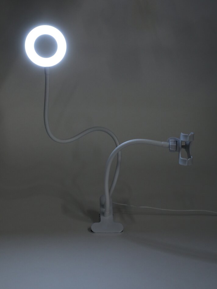 Ring light de encaixe - Preto