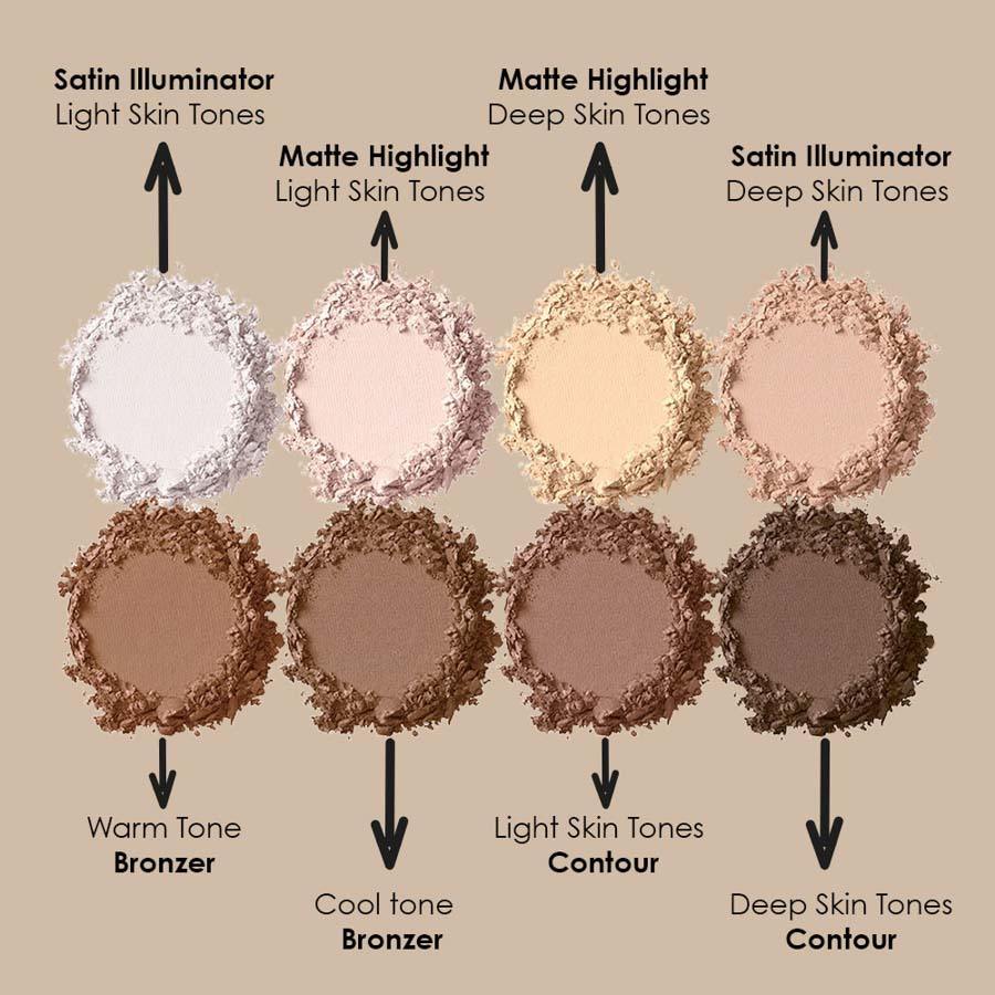 NYX Professional Makeup Contour & Highlight Pro Palette 21,6g