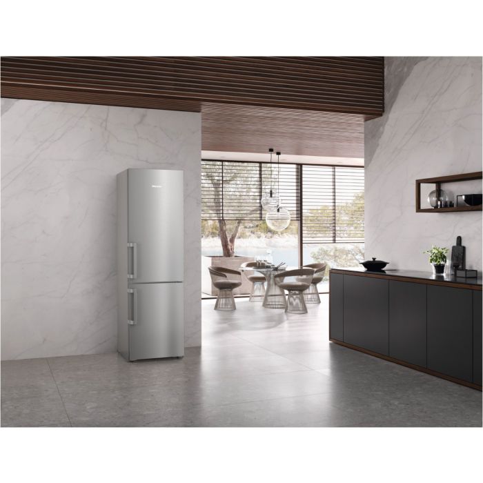 Miele Kühl-Gefrier-Kombination KFN 4797 CD Edelstahl CleanSteel
