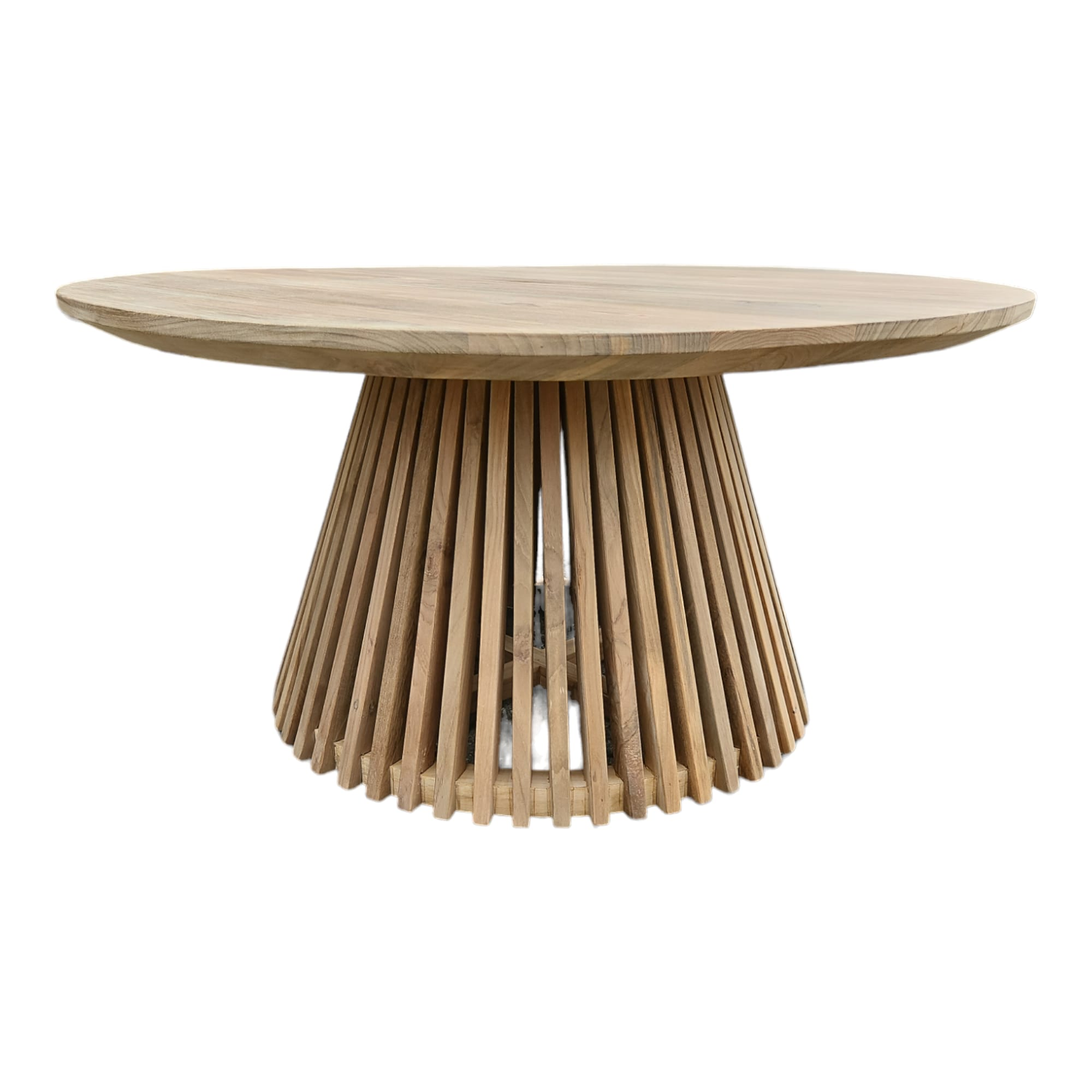 Amsar bijzet tafel Naturel 80cm