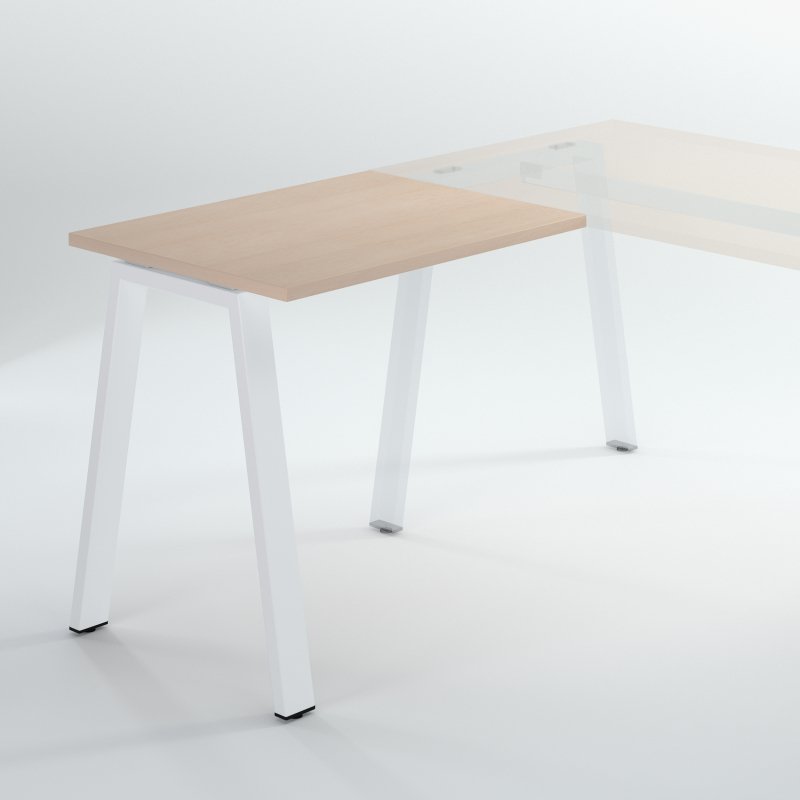 Retour pour bureau Ecla Métal de profondeur 80 cm