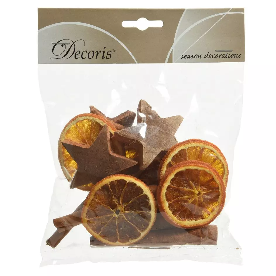 Sachet (75 gr) Mix déco cannelle, orange et coco