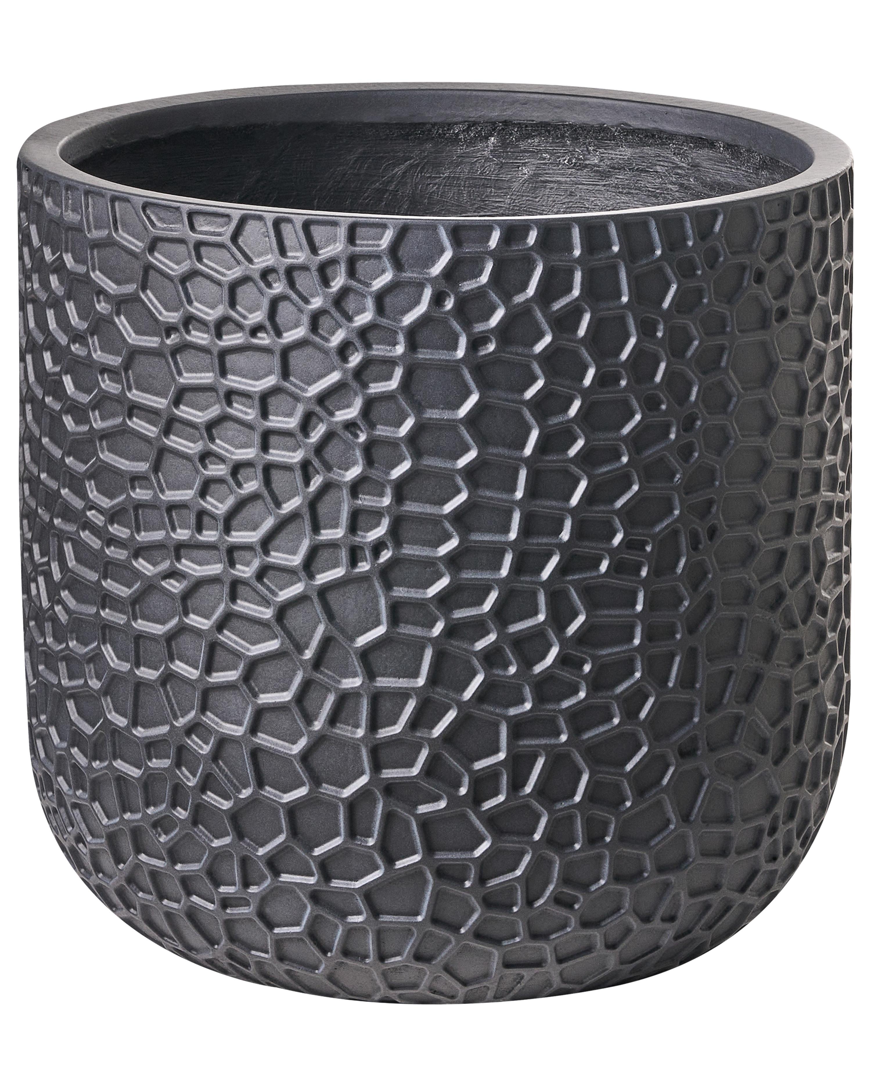 Bloempot YUHUA 43 cm Zwart