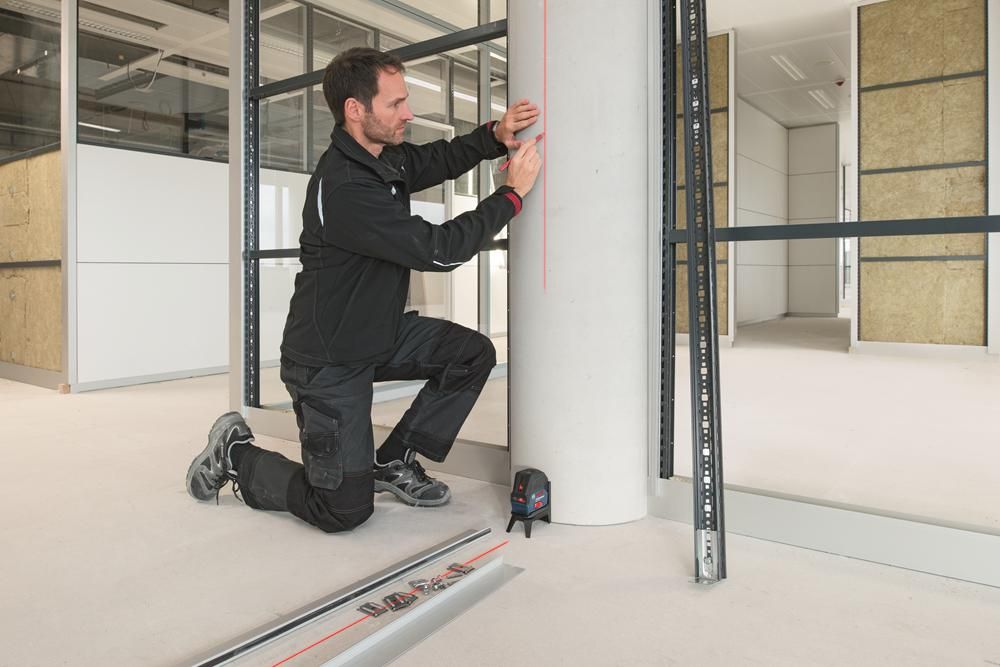 Bosch Professional GCL 2-15 Kruislijnlaser Rood in koffer - 0601066E02
