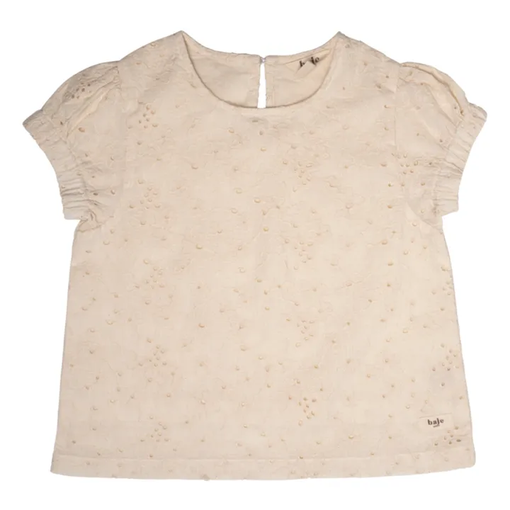 Baje Studio T-Shirt Beau Brodé | Blanc