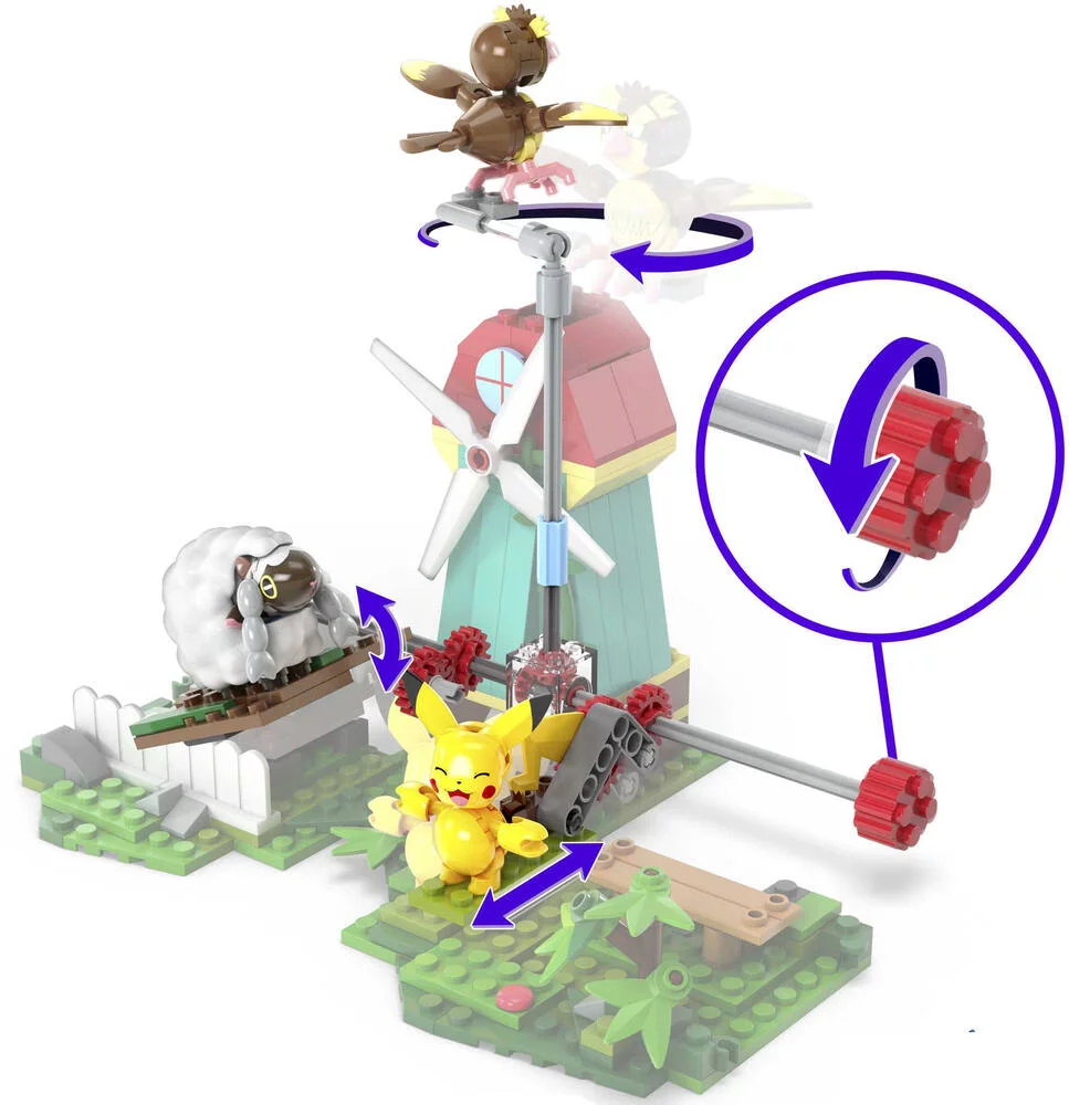 POKEMON - MOULIN A LA CAMPAGNE