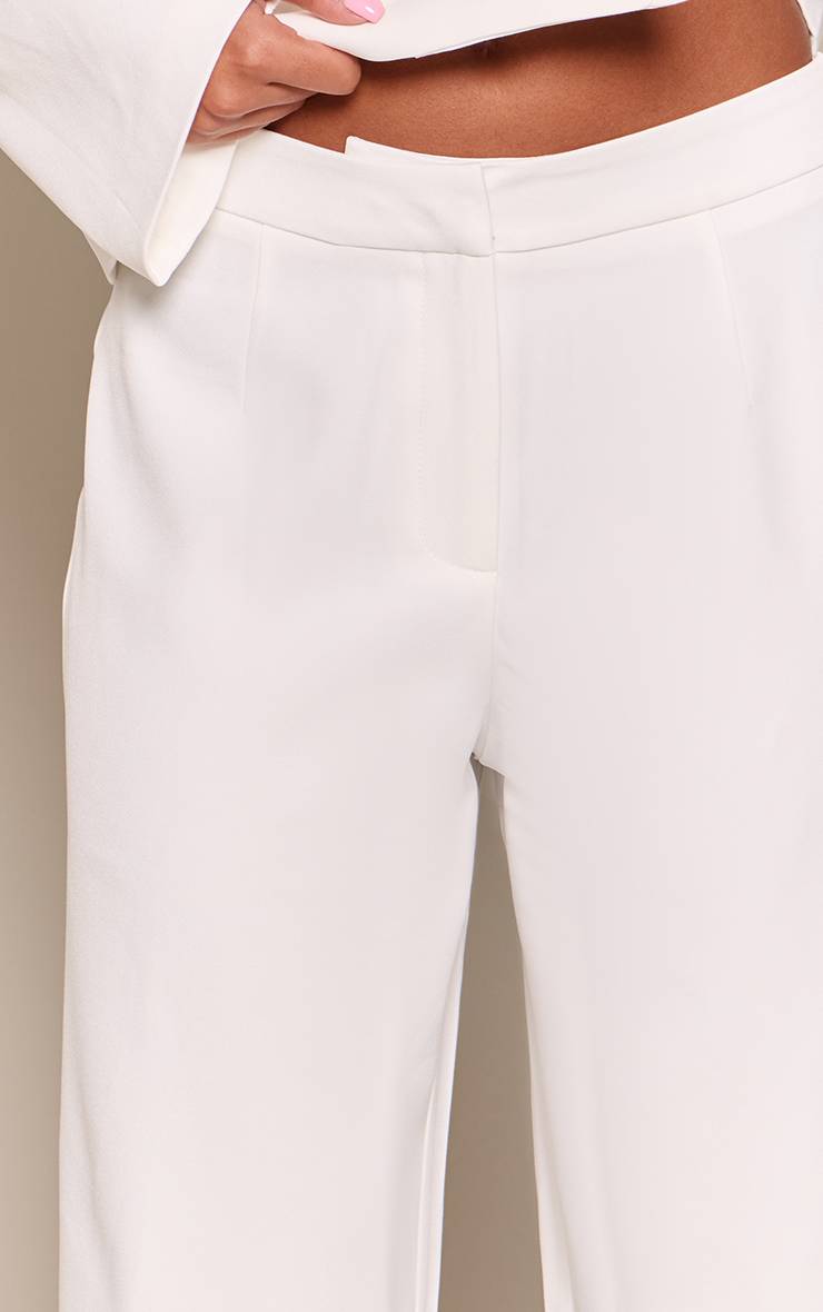 Blanc Ensemble Short Long Tailleur Coordonné