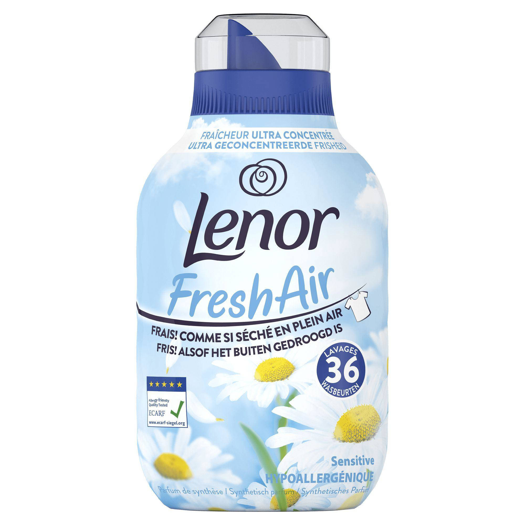 Lenor wasverzachter Gevoelige Huid - 6 x 36 wasbeurten - 216 wasbeurten