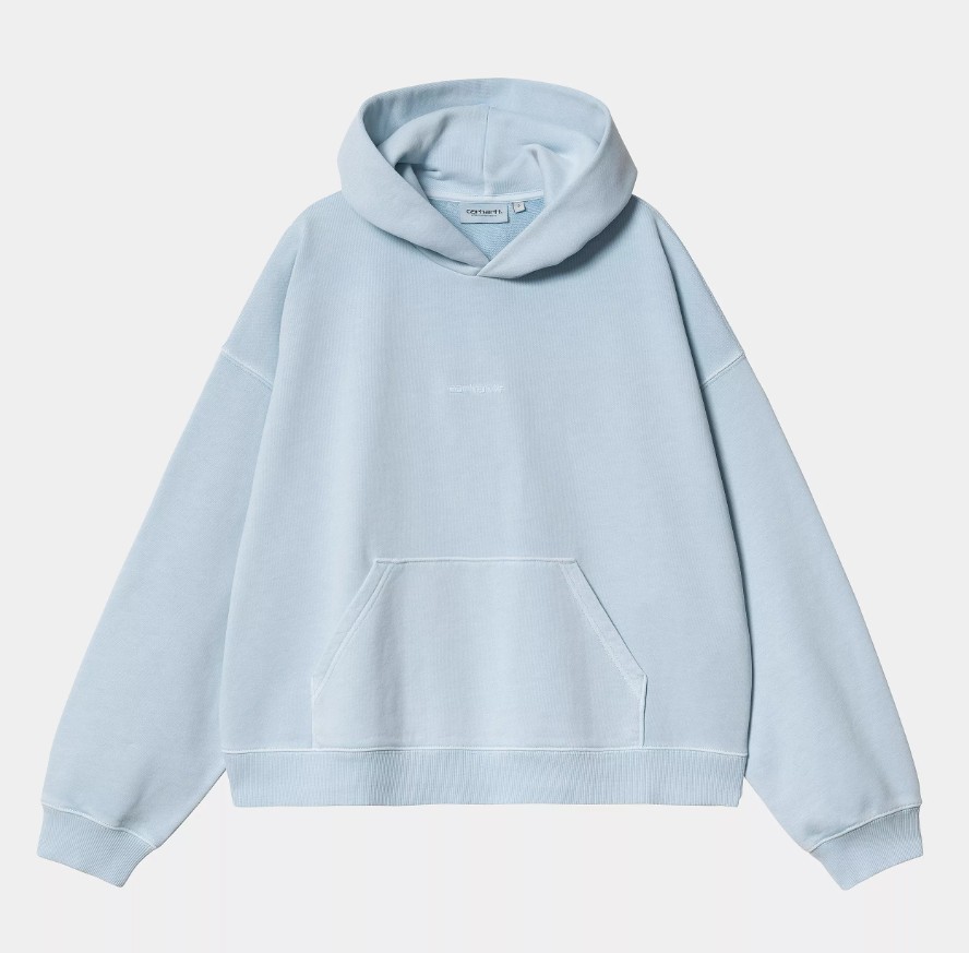 Carhartt WIP W Hooded Benton Sweat Air Sky