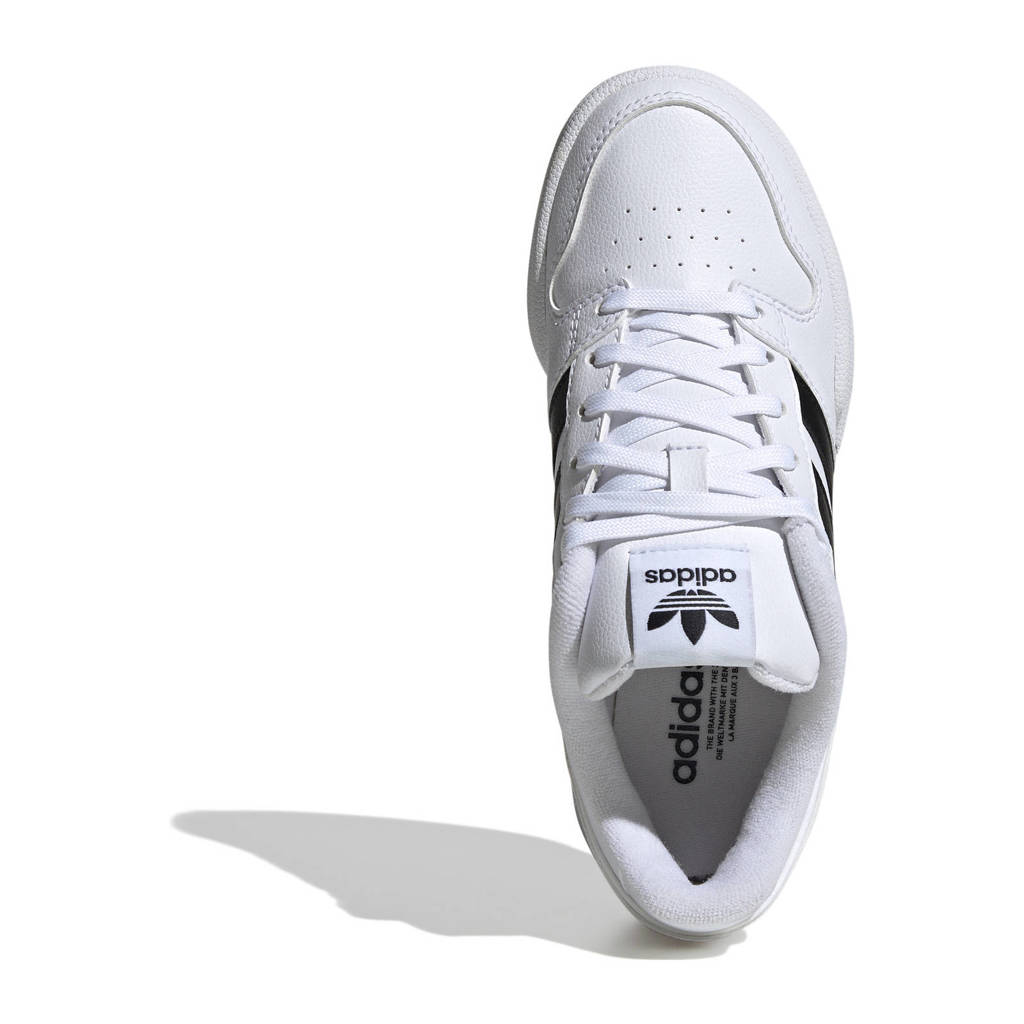 adidas Team Court 2 sneakers wit/zwart