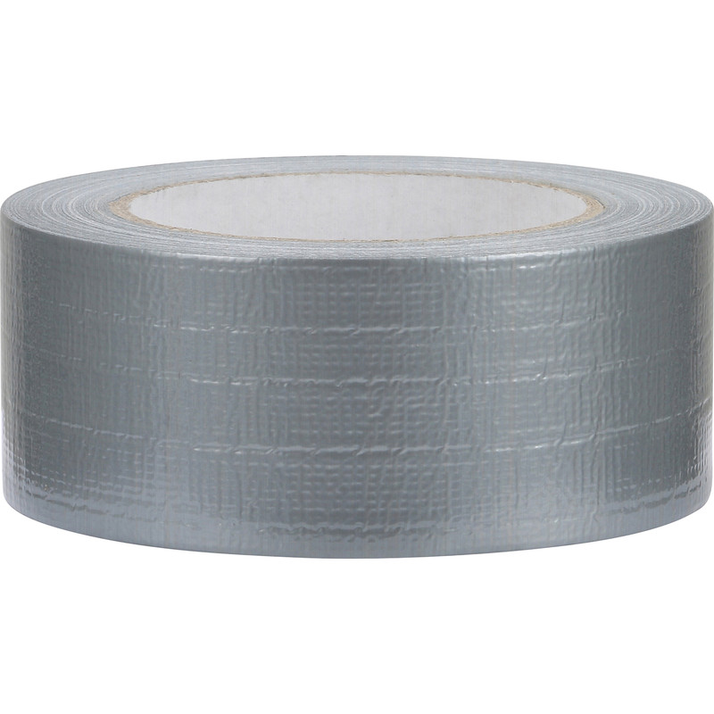 Duct tape hotmelt Zilver 48mmx50m