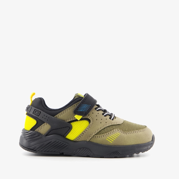 Blue Box jongens sneakers groen/gele details