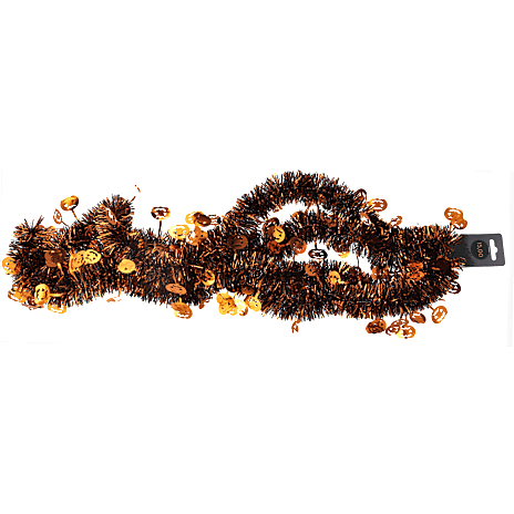 Halloween lametta guirlande 3 meter - flere varianter - assorteret