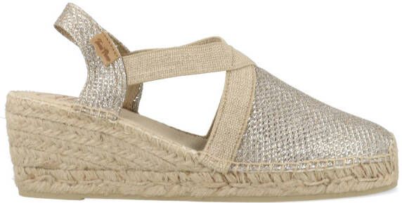 Toni Pons Platinum Espadrille Sandal Triton Plati