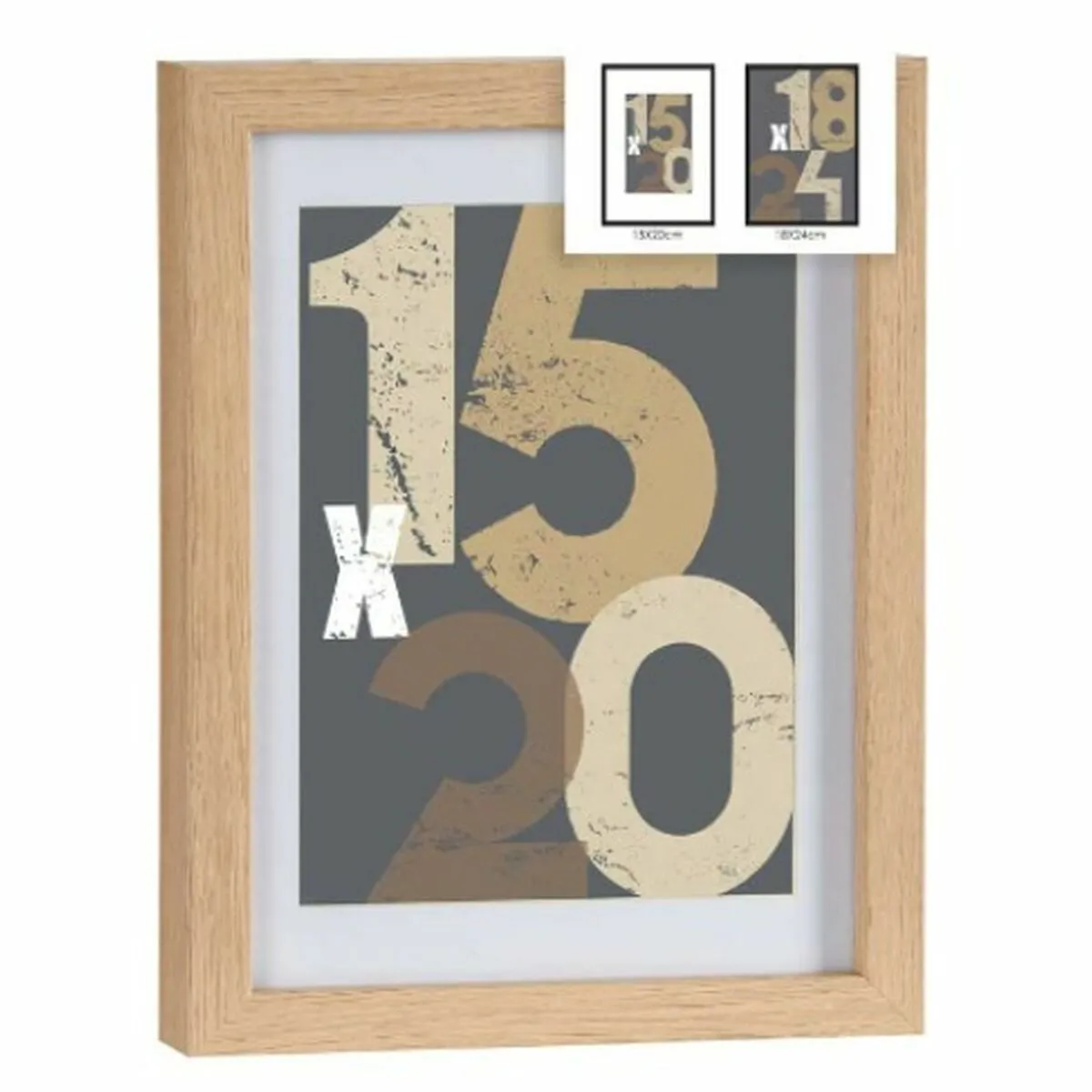 Gift Decor Porte photos mural Naturel