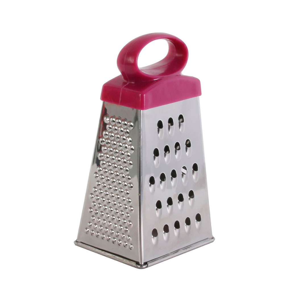 Râpe multi usage 4 faces inox 6.5x12x5.5cm