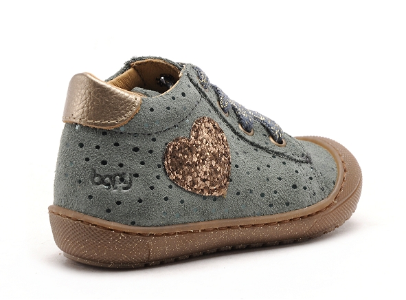 Bopy boots bottine bebe jopline vert