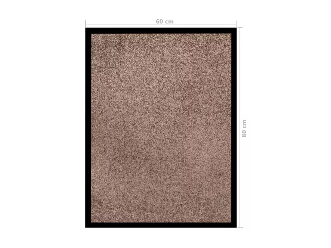 Paillasson Marron 60x80 cm
