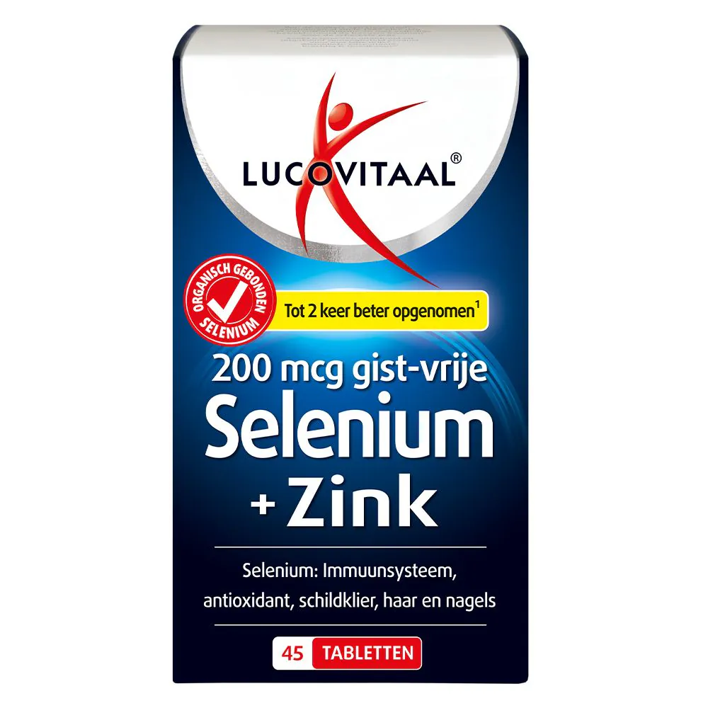 Selenium Zink 45 tabletten