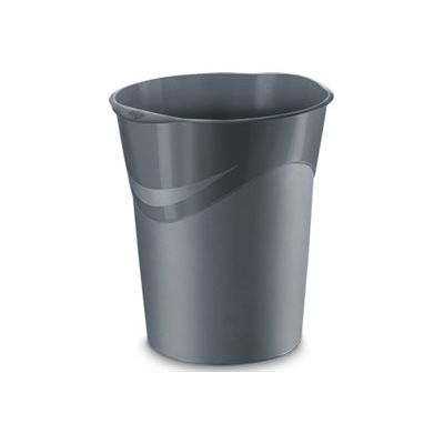 Mineral by Cep - Corbeille à papier - 14 L - gris orage