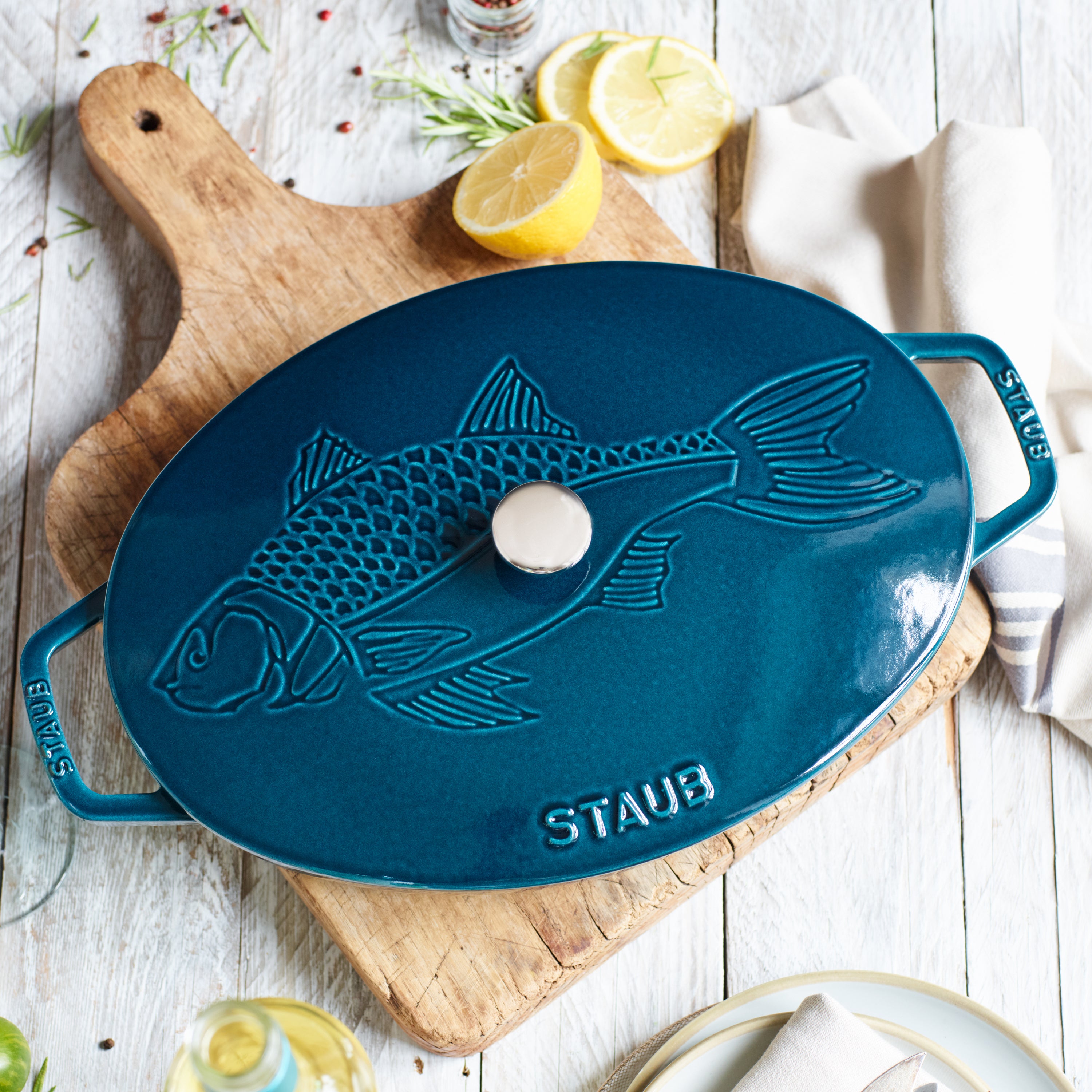 Staub Vispan Ã 33 cm - La Mer