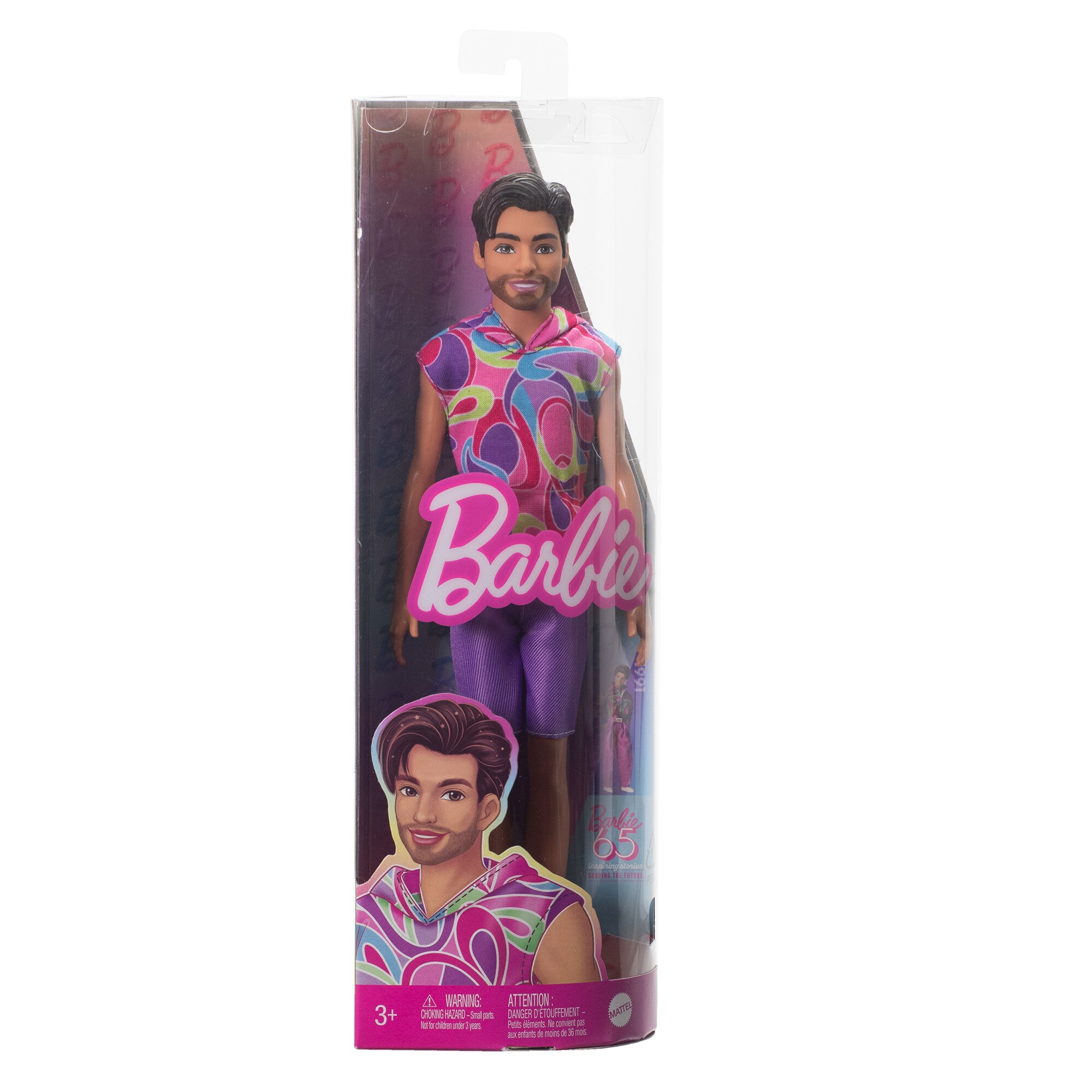 Mattel Puppe Barbie Fashionistas Ken-Puppe Totally Hair
