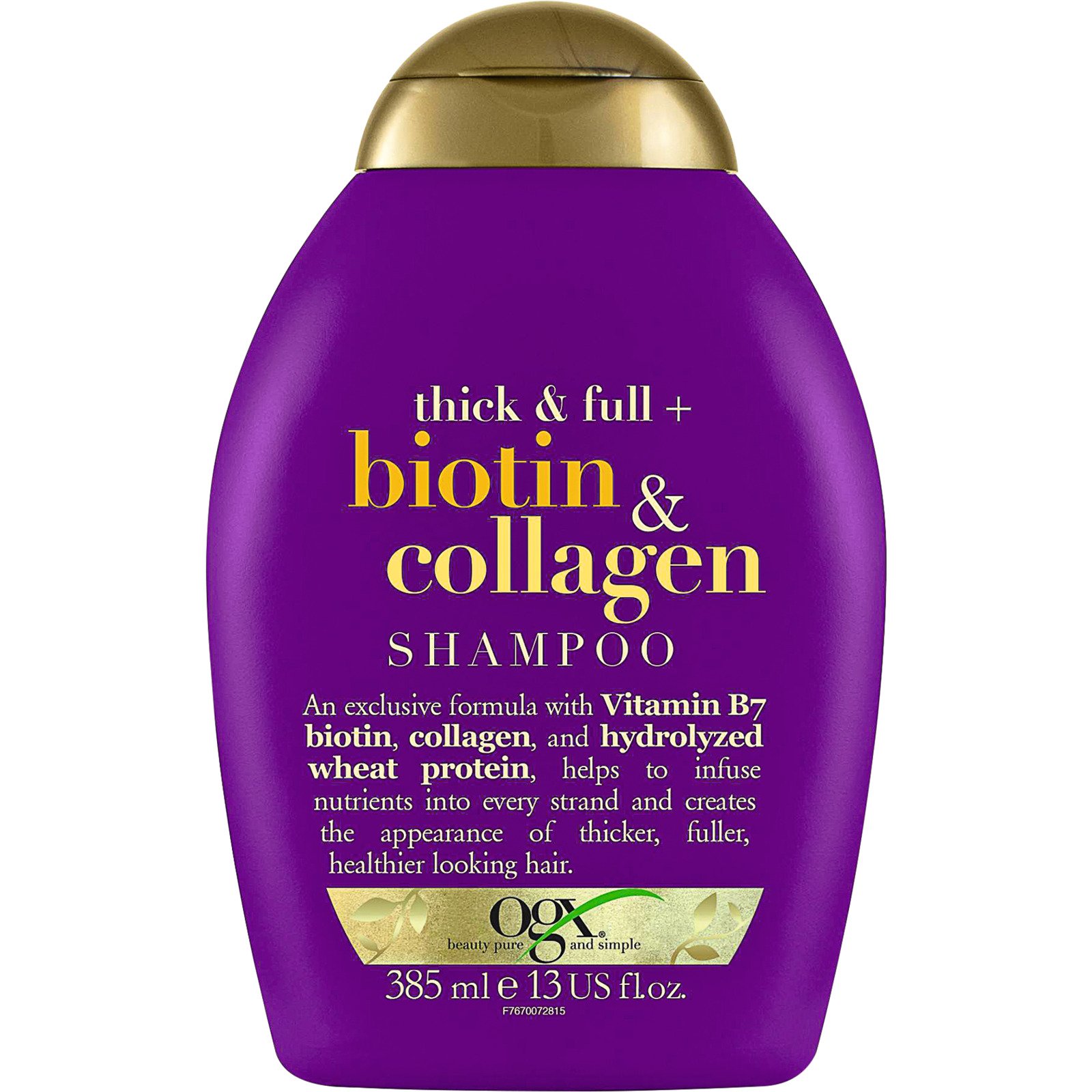 OGX Shampoo Thick & Full, Biotin & Collagen 385 ml