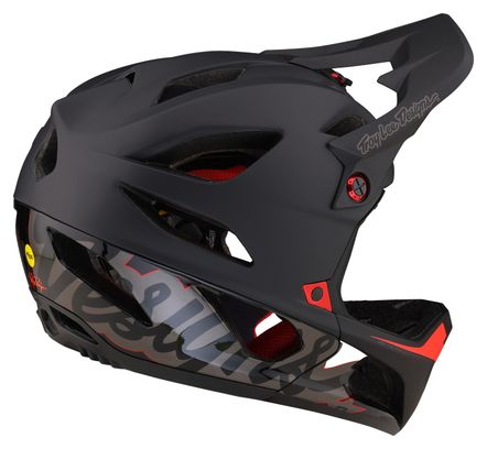 Casque Intégral Troy Lee Designs Stage Mips Signature Noir