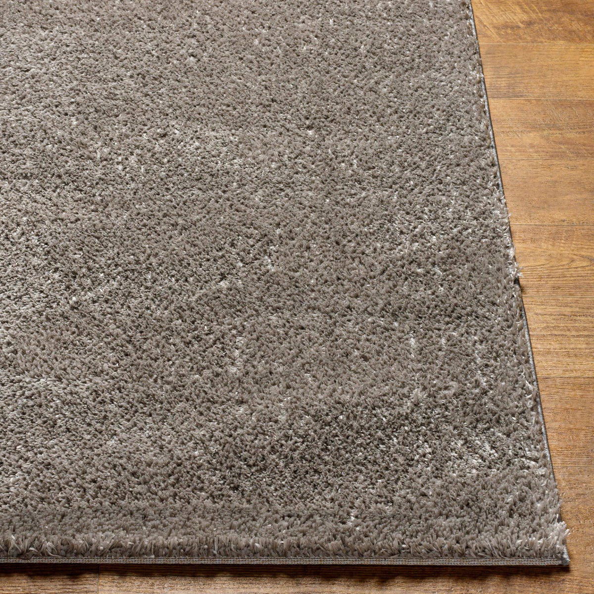 Modern hoogpolig shaggy vloerkleed, donkergrijs, 160x213 cm, CLAIRE